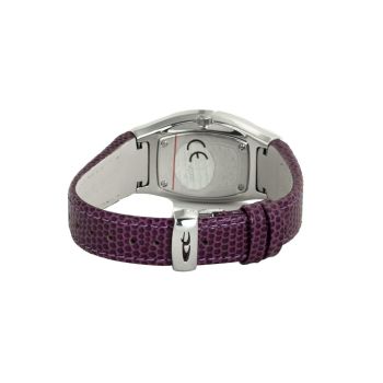 Chronotech Women's Purple Leather Watch - One Size