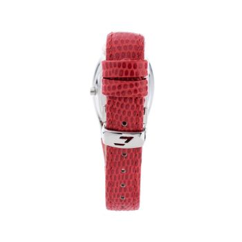 Chronotech Women's Red Leather Watch - One Size