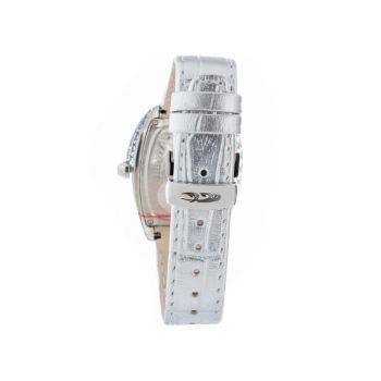 Chronotech Women's Silver Leather Watch - One Size