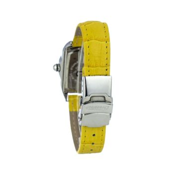 Chronotech Women's Yellow Leather Watch - One Size