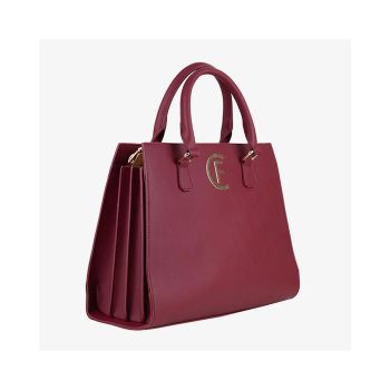 CRISTINAEFFE Women's Red Artificial Leather Crossbody Bag - One Size