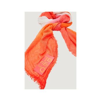Desigual Women's Orange Polyester Scarf - One Size