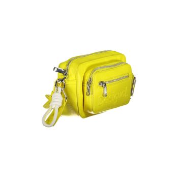 Desigual Women's Yellow Polyethylene Handbag - One Size