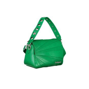 Desigual Women's Green Polyethylene Handbag - One Size