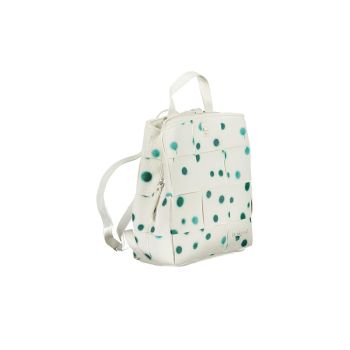 Desigual Women's White Polyethylene Backpack - One Size
