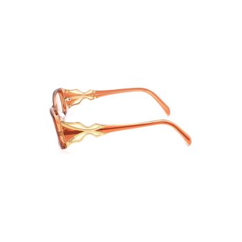 Emilio Pucci Women's Orange Plastic Frames - One Size