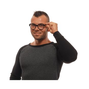 Ermenegildo Zegna Men's Black  Optical Frames - One Size