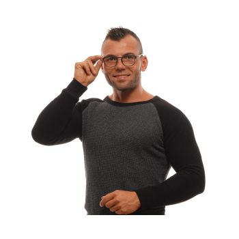 Ermenegildo Zegna Men's Gray  Optical Frames - One Size