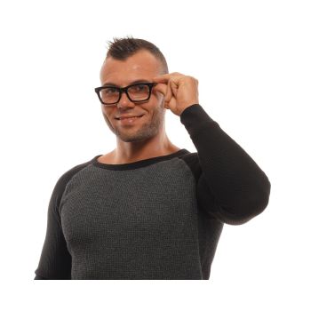 Ermenegildo Zegna Men's Black  Optical Frames - One Size