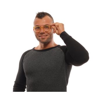 Ermenegildo Zegna Men's Orange  Optical Frames - One Size