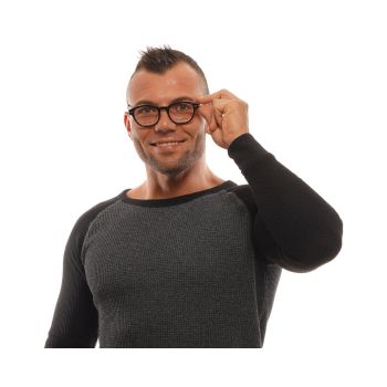 Ermenegildo Zegna Men's Black  Optical Frames - One Size