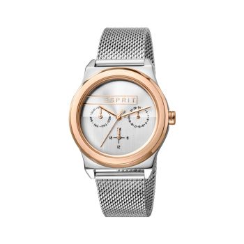 Esprit Women's Silver Stainless Steel Watch - One Size