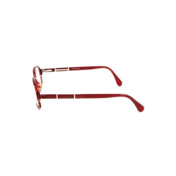 Ermenegildo Zegna Unisex's Red Plastic Frames - One Size