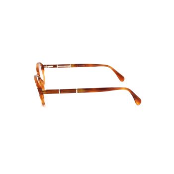 Ermenegildo Zegna Unisex's Brown Plastic Frames - One Size