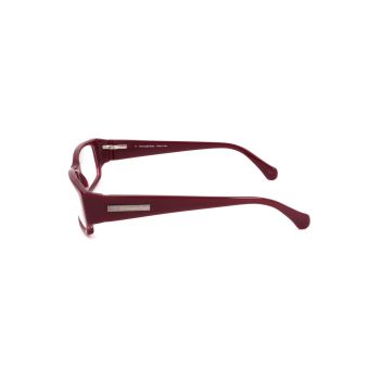 Ermenegildo Zegna Unisex's Red Plastic Frames - One Size
