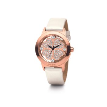 Folli Follie Women's White Leather Watch - One Size
