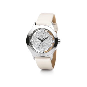 Folli Follie Women's White Leather Watch - One Size