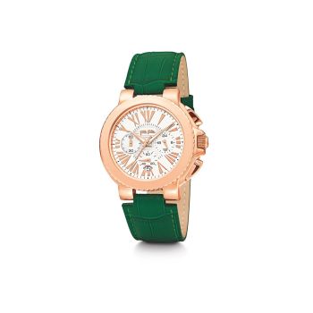 Folli Follie Women's Green Leather Watch - One Size