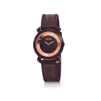 Folli Follie Women's Brown Plastic Watch - One Size