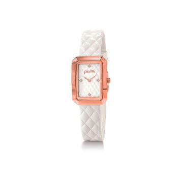Folli Follie Women's White Leather Watch - One Size