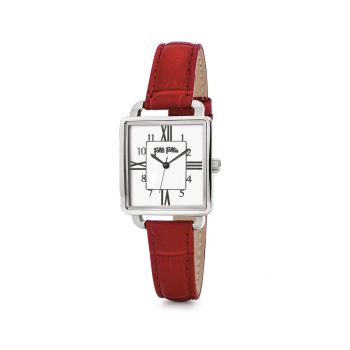 Folli Follie Women's Red Leather Watch - One Size