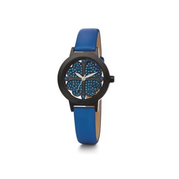 Folli Follie Women's Blue Leather Watch - One Size