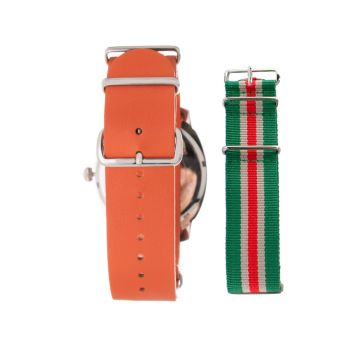 Folli Follie Men's Orange Leather Watch - One Size