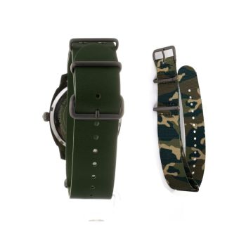Folli Follie Men's Green Leather Watch - One Size