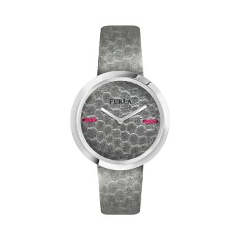 Furla Women's Gray Leather Watch - One Size