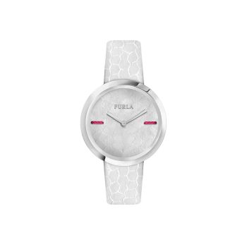 Furla Women's White Leather Watch - One Size
