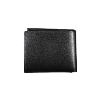 Guess Jeans Men's Black Leather Wallet - One Size