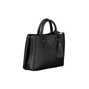 Guess Jeans Women's Black Polyethylene Handbag - One Size