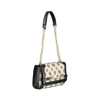 Guess Jeans Women's Black Cotton Handbag - One Size