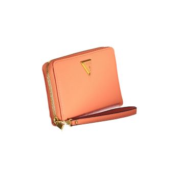 Guess Jeans Women's Orange Polyethylene Wallet - One Size