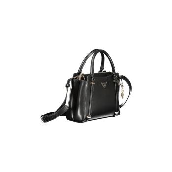 Guess Jeans Women's Black Polyethylene Handbag - One Size