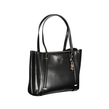 Guess Jeans Women's Black Polyethylene Handbag - One Size