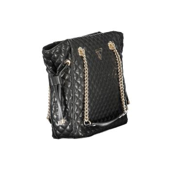 Guess Jeans Women's Black Polyethylene Handbag - One Size