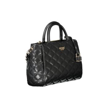 Guess Jeans Women's Black Polyethylene Handbag - One Size