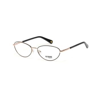 Guess Unisex's Rose Gold Metal Frames - One Size