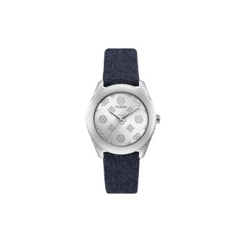 Guess Women's Blue Leather Watch - One Size