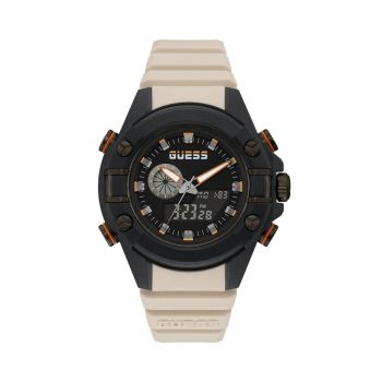 Guess Men's Beige Resin Watch - One Size