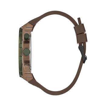Guess Men's Brown Silicone Watch - One Size