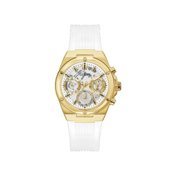 Guess Women's White Rubber Watch - One Size