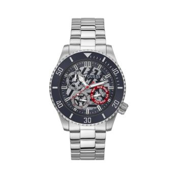 Guess Men's Silver Stainless Steel Watch - One Size