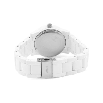 Guess Unisex's White Rubber Watch - One Size