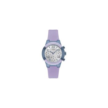Guess Women's Purple Silicone Watch - One Size