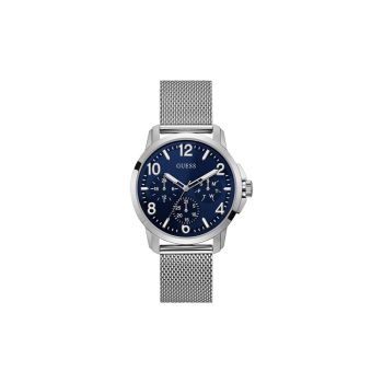 Guess Men's Silver Steel Watch - One Size
