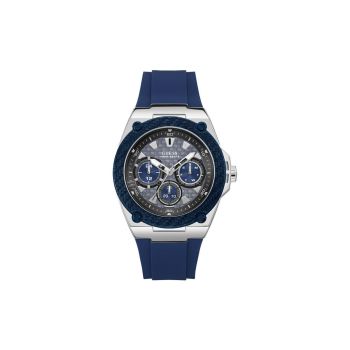 Guess Men's Blue Silicone Watch - One Size