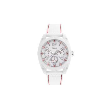 Guess Men's White Resin Watch - One Size
