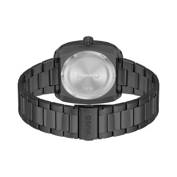 Hugo Boss Men's Gray Stainless Steel Watch - One Size